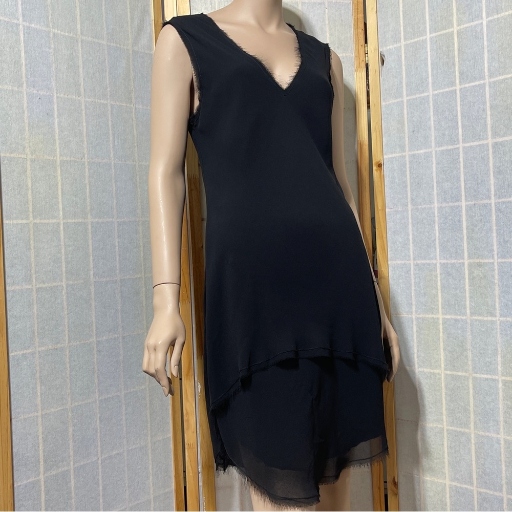 Rachel Roy black mini dress size L